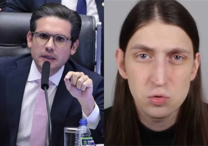 O presidente da Câmara dos Deputados, Hugo Motta acatou o pedido da Lei Felca, que vai combater a adultização de crianças nas redes sociais, após um vídeo publicado pelo influenciador - Foto: reprodução redes sociais.