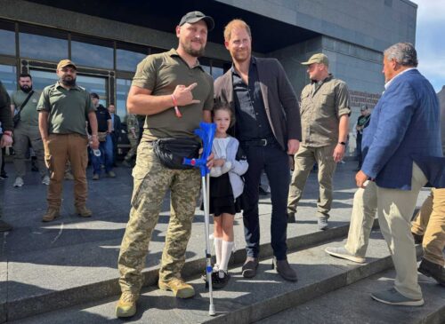 Príncipe Harry visita Ucrânia - Foto: Reuters