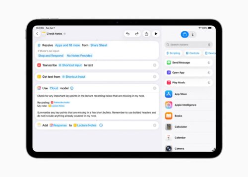 Atalhos personalizados permitem automatizar tarefas frequentes - Foto: Apple/Reprodução