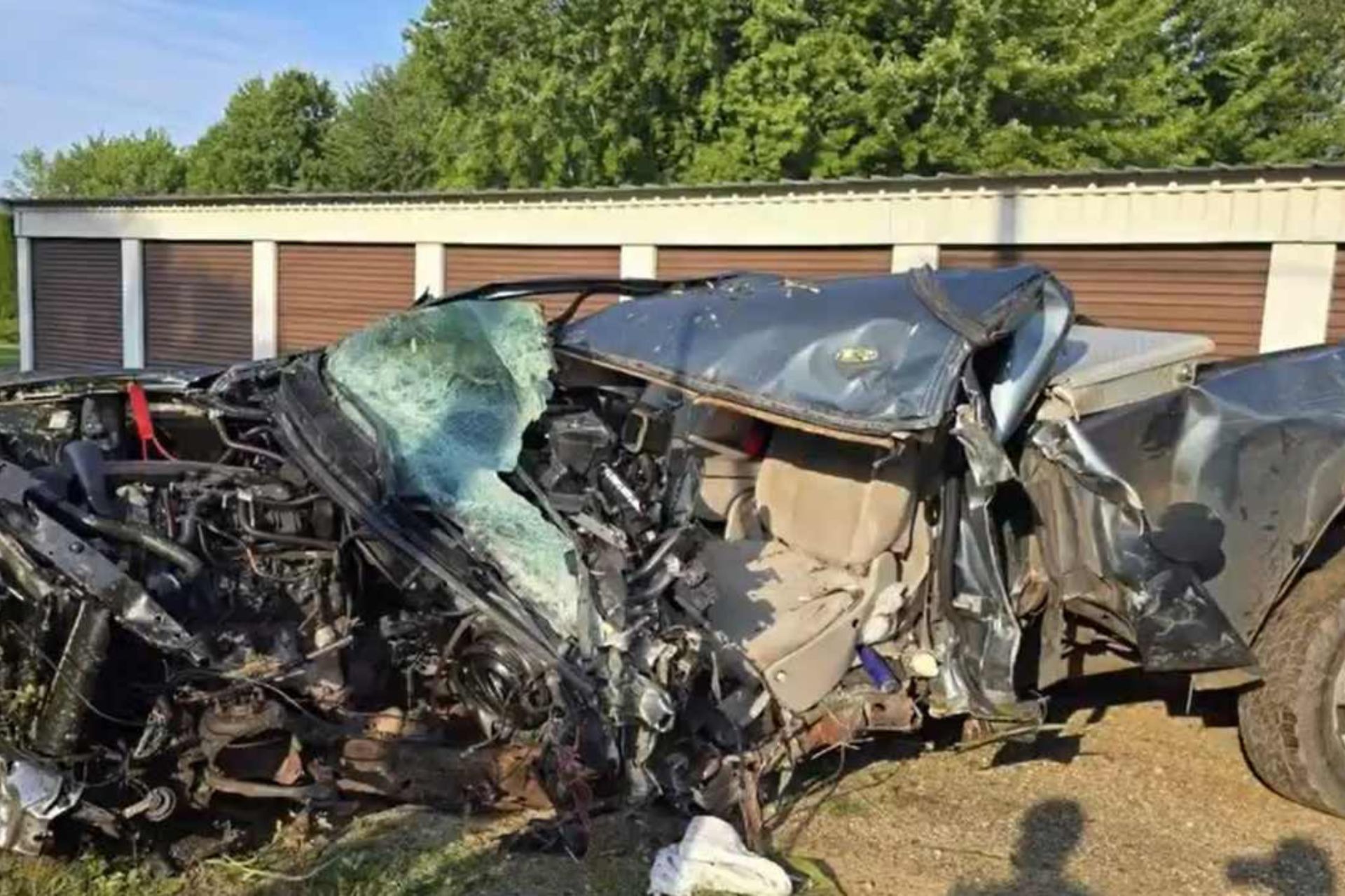 Por sorte, a jovem tinha ativado o sistema de detecção de colisão e o iPhone ligou sozinho para a emergência após o acidente de carro. - Foto: Leskovacs