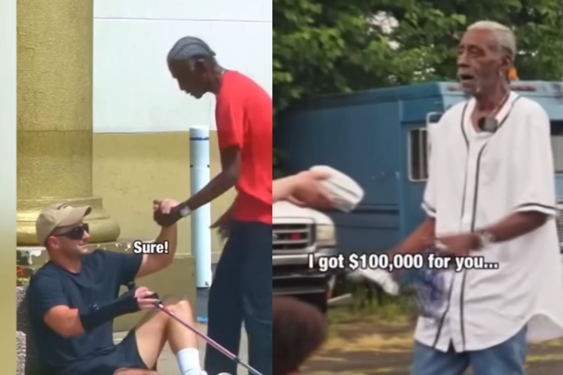 Veja a gentileza desse homem que ia penhorar a aliança para pagar a conta de luz. Curtis ajudou um desconhecido, em Detroit (EUA), e mudou de vida. - Fotos: reprodução/@mdmotivator