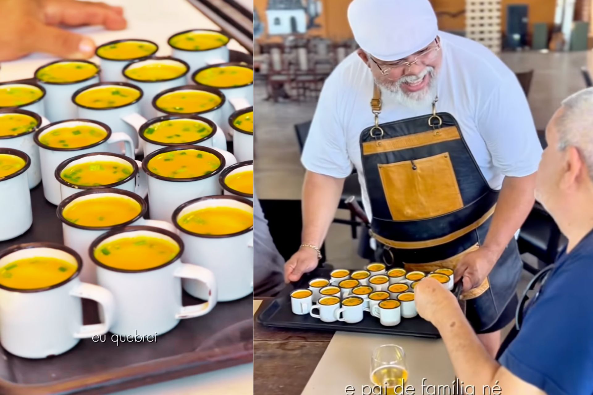 O caldo de peixe do Klebão fez tanto sucesso que o homem sem dinheiro e com nome sujo hoje tem um belo restaurante em Fortaleza. - Fotos: reprodução/Instagarm