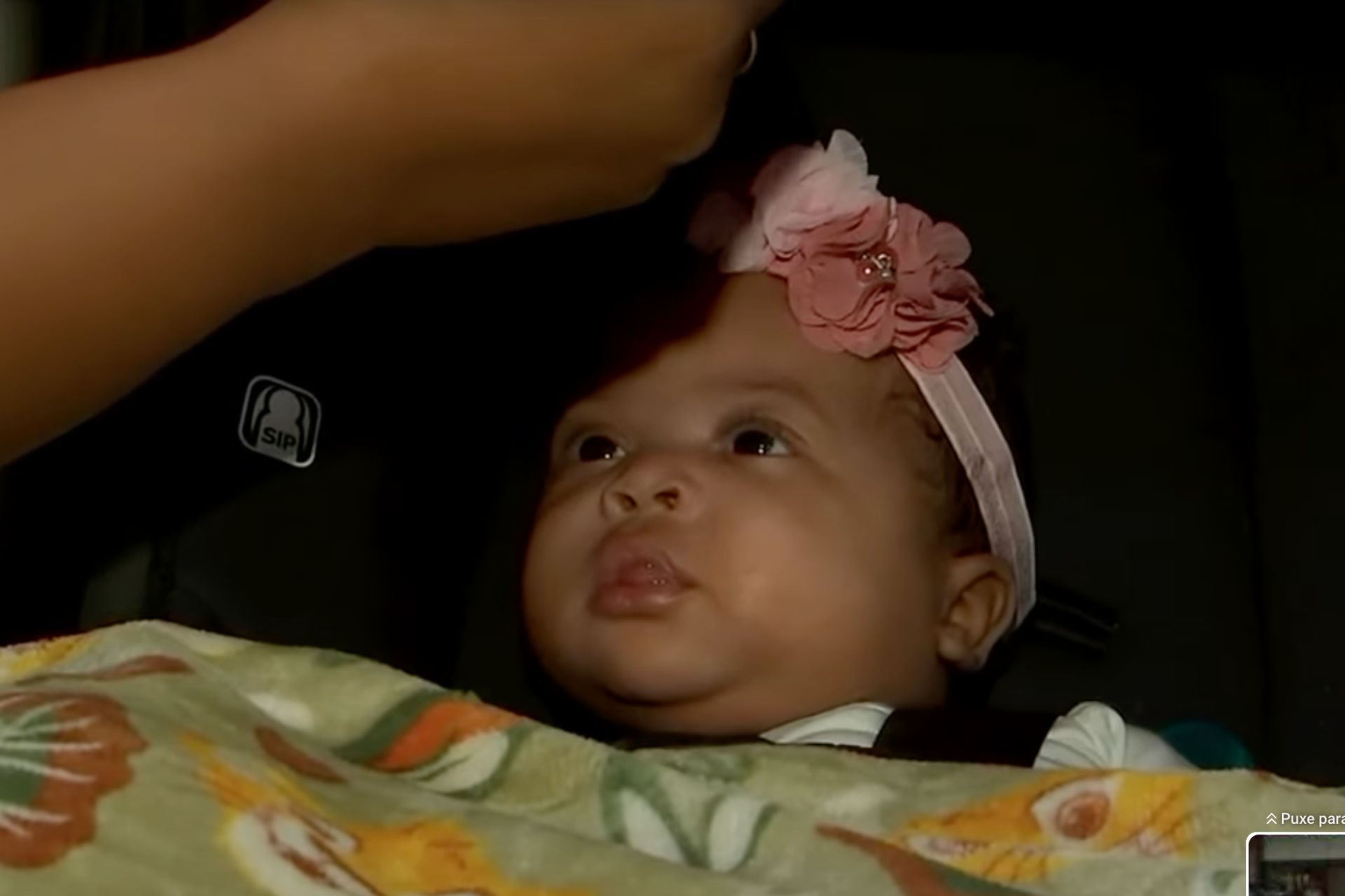 Trinity teve alta do hospital na semana passada pesando 5,2kg - Foto: Catholic Health, ABC7NY