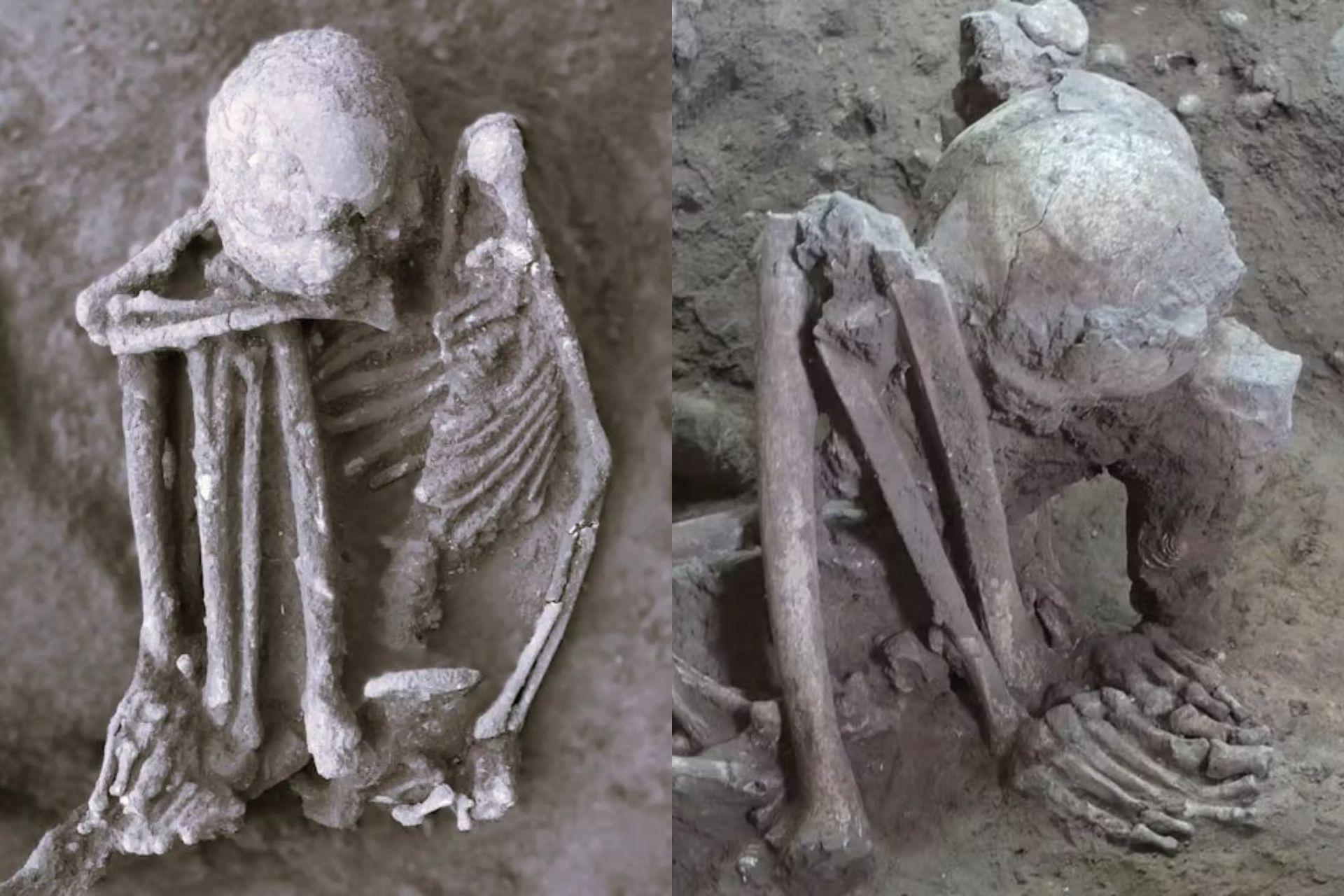 Pesquisadores descobriram na China e Indonésia múmias defumadas, um processo bem mais antigo do que o usado no Egito, que envolvia os corpos em bandagens. - Fotos: Divulgação/PNAS