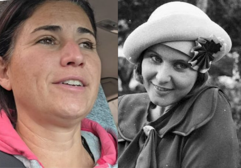 A ex-atriz da Globo Rejane Schumann (à direita) foi resgatada pela ativista Deise Falci (à esquerda) - Foto: reprodução redes sociais