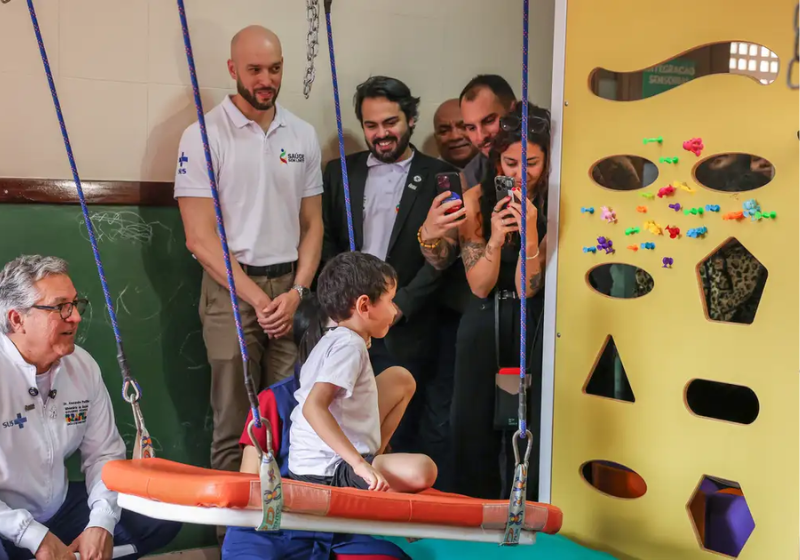 O teste que ajuda no diagnóstico de autismo em bebês de 16 a 30 meses agora está liberado no SUS - Foto: José Cruz/ Agência Brasil