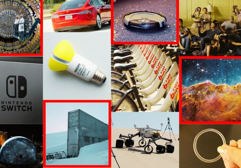 Entre as melhores invenções dos últimos 25 anos da revista Time estão as vacinas contra Covid-19, o iPhone, o Youtube a lâmpada LED e o robô faxineiro. - Foto: reprodução/Time