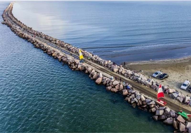 A praia do Cassino, no RS, é considerar a maior praia do mundo pelo Guinnes. - Foto: Diego Balinhas