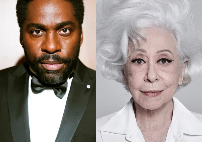 Lázaro Ramos e Fernanda Montenegro lideraram a lista das celebridades do Brasil mais influentes em 2025 - Foto: reprodução