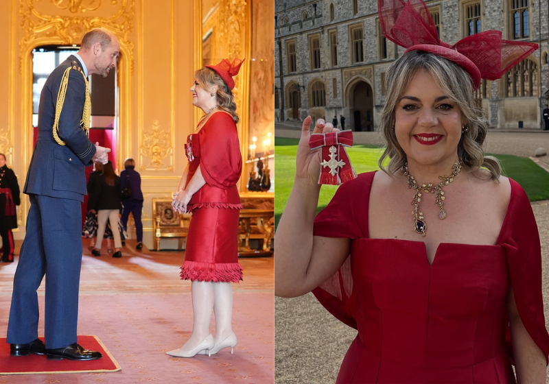 Soprano brasileira recebe honraria em Londres Gabriella di Laccio sendo condecorada em Londres por suas contribuições à música - Foto: redes sociais