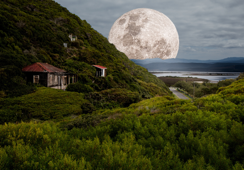 Prepare as fotos porque a primeira Superlua 2025, nesta terça-feira, poderá ser vista de qualquer lugar do Brasil - Foto: Canva