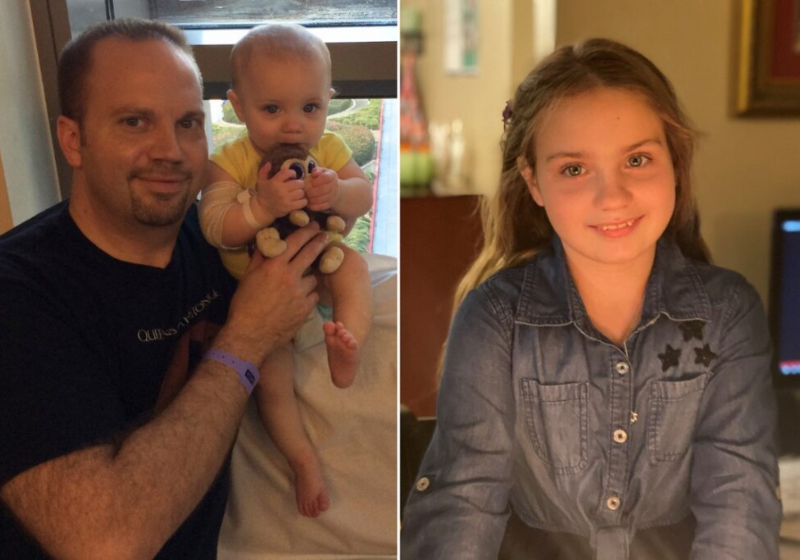 A pequena Eliana é um doa casos da doença da bolha mais conhecidos dos EUA - Foto: arquivo pessoal