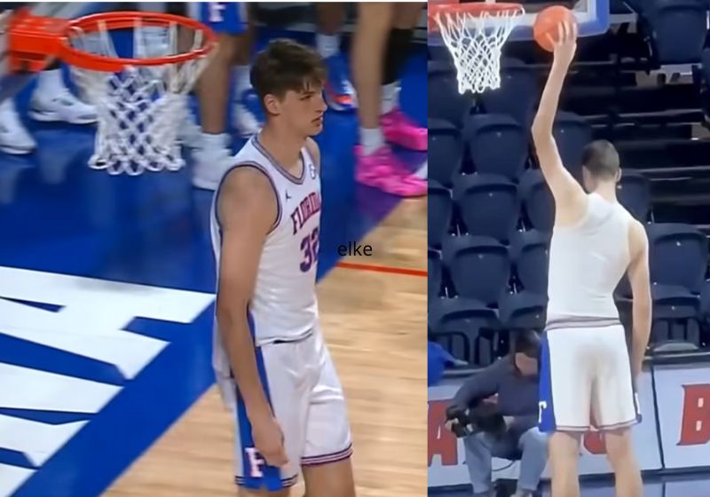 Olivier Rioux, de Quebec, Canadá, é o jogador de basquete mais alto da história. O jovem gigante 2,36m de altura, aos 19 anos e já está no Guinness. - Fotos: reprodução/ESPN