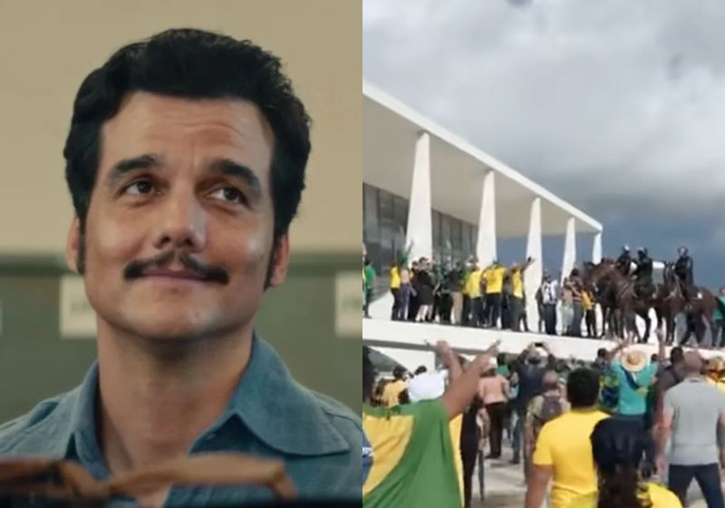 “O Agente Secreto” e “Apocalipse nos Trópicos” são do Brasil e estão na lista de filmes elegíveis ao Oscar 2026, que saiu esta semana. - Fotos: Divulgação