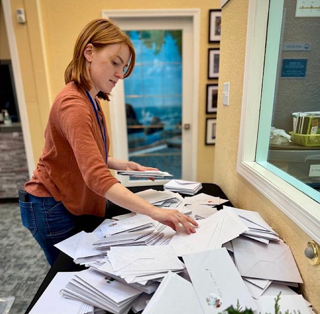 As cartas são enviadas todos os anos para asilos em diferentes cidades - Foto: arquivo pessoal