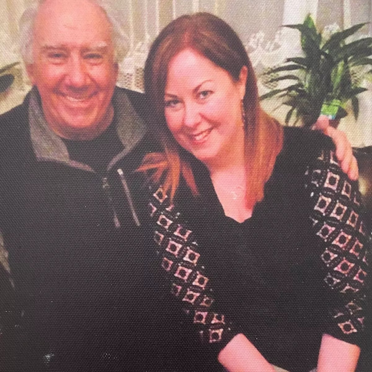 Pai e filha se encontraram após 40 anos separados - Foto: arquivo pessoal