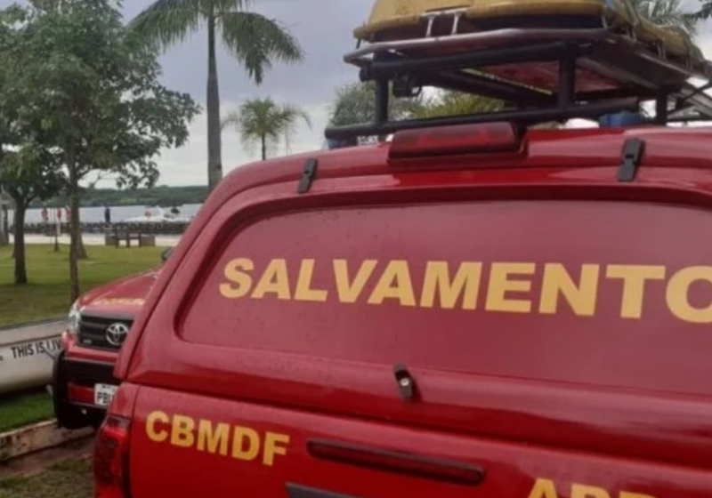 Os bombeiros socorreram em tempo uma mulher que sofreu parada cardíaca após atropelamento - Foto: Metrópoles