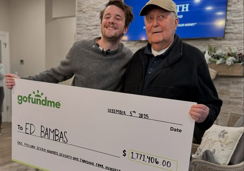 O tiktoker ajudou o idoso, que trabalha até hoje sem se aposentar. Ele arrecadou 1,7 milhão de dólares! - Foto: Instagram