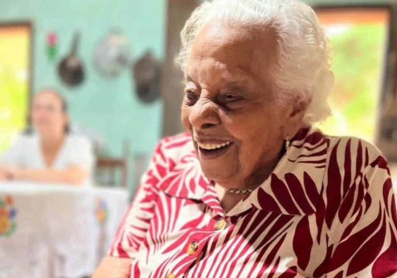 Natural de Caputira (MG), a brasileira Izabel Rosa Pereira, 114 anos, é um dos supercentenários brasileiros e uma das quatro pessoas mais velhas do mundo - FotoL Divulgação/LongeviQuest