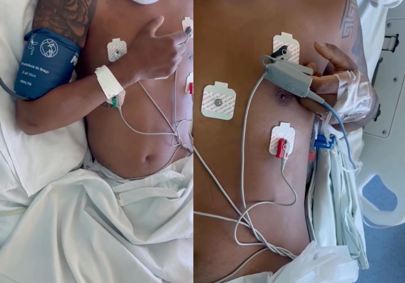 No vídeo, médico pede ao jovem de 24 anos, que ficou tetraplégico após acidente numa cachoeira no ES, para mexer os braços e ele consegue, após tratamento com a polilaminina. - Fotos: reprodução/Instagram