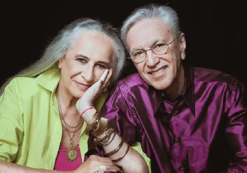 Caetano Veloso e Maria Bethânia foram indicados ao Grammy 2026. A premiação será neste domingo, 1º, com transmissão pela TV. - Foto: divulgação