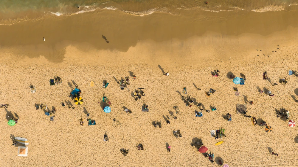 Praia de Ipanema, Rio de Janeiro - Foto: redes sociais