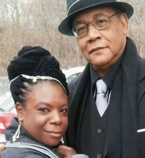 Rhea e o marido falecido, Eddie Holmes - Foto: arquivo pessoal