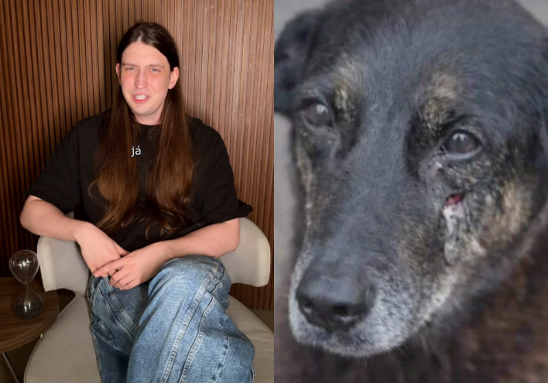 Felca fez um abaixo-assinado na internet para que seja criado um disque-denúncias que possa combater maus-tratos a animais - Foto: redes sociais