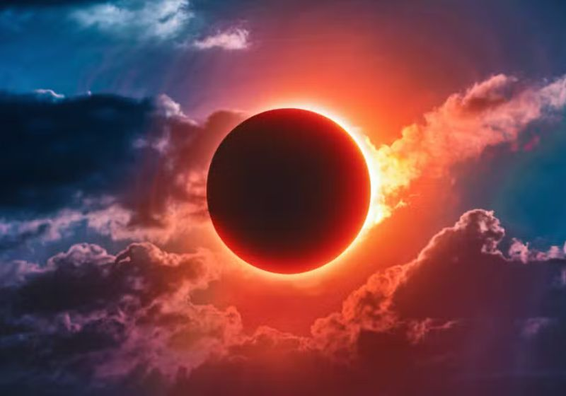 O eclipse lunar total poderá ser visto no Brasil nas cidades da região Oeste, caso o tempo esteja favorável - Foto: Illstudio/shutterstock.com