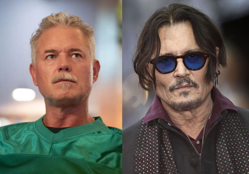 Fonte revelou que Johnny Depp deu uma de suas casas para Eric Dane passar os últimos meses de vida. Artistas abriram vaquinha para a família - Fotos: Getty Images