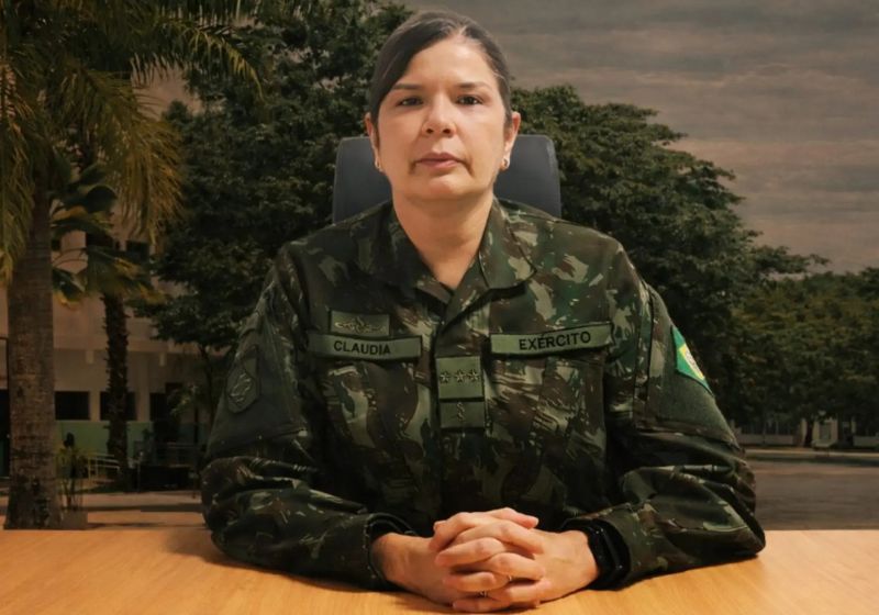 A coronel Cláudia Lima vai fazer história e se tornar a primeira mulher general Exército do Brasileiro. Falta só o presidente Lula aprovar - Foto: Divulgação/Exército Brasileiro