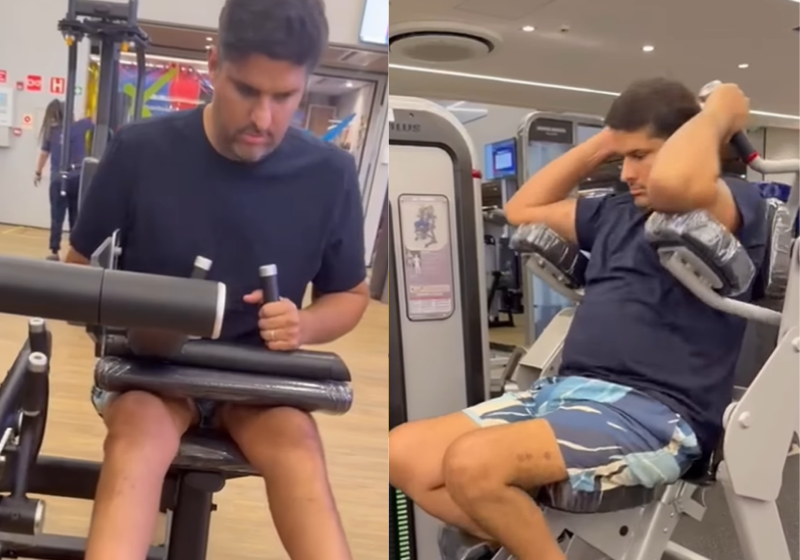 Um paciente voltou a andar apenas 15 dias após tomar a dose de polilaminina. - Foto: redes sociais