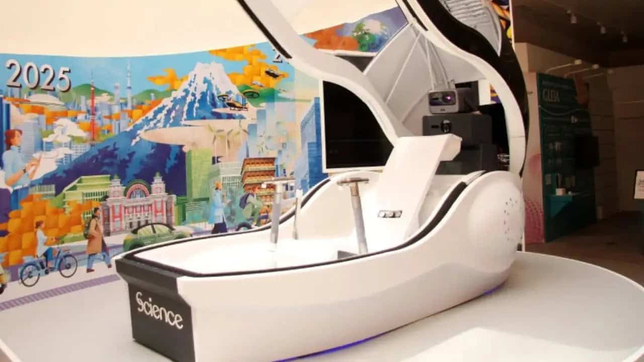 O sistema utiliza microbolhas de oxigênio e inteligência artificial para monitorar o relaxamento do usuário – Foto: Science Co. / Divulgação