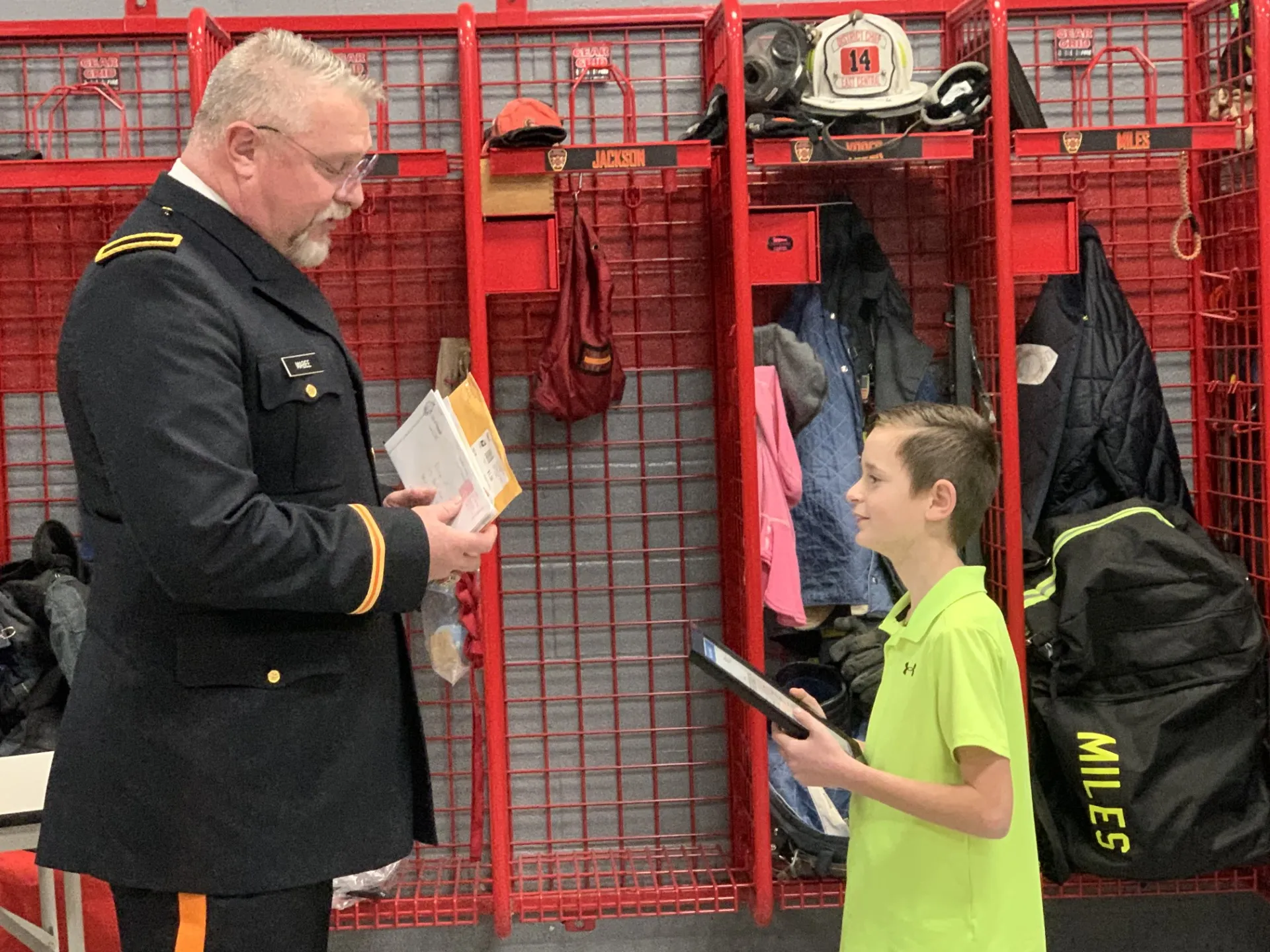 Logan foi homenageado na escola - Foto: arquivo pessoal
