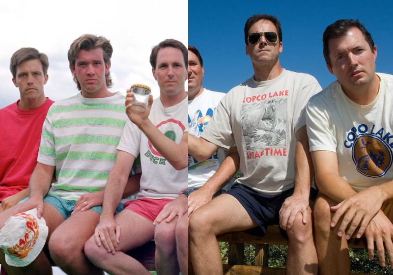 Os amigos se reúnem todos os anos para tirar a meesma foto e a história viralizou - Foto: arquivo pessoal