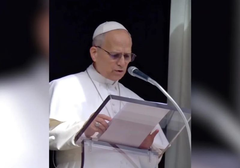 O Papa Leão XIV rezou neste domingo, 1º, pelas vítimas da chuva na região da Zona da Mata, em Minas Gerais e proteção aos voluntários. - Foto: reprodução/VaticanNews