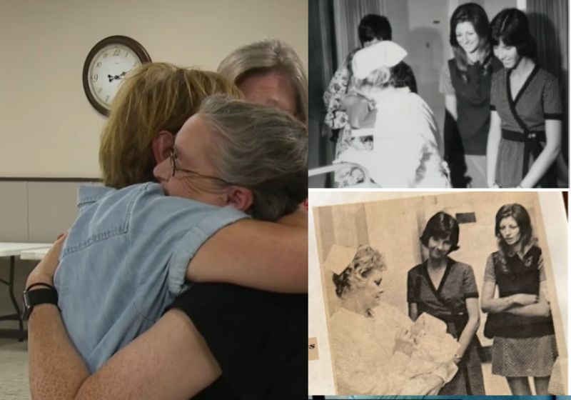 O encontro entre Pearl, Rita e Darlene, 53 anos depois. - Fotos: news5cleveland.com