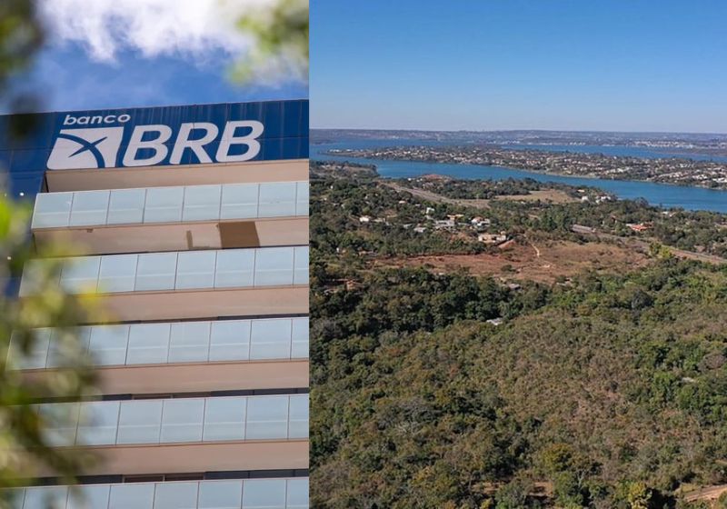 A Justiça proibiu o GDF de vender imóveis públicos para tapar o rombo do BRB, envolvido no escândalo do caso Master, investigado pela PF. - Fotos: Kebec Nogueira/Metropoles/Valmor Pazos/Agência Brasília