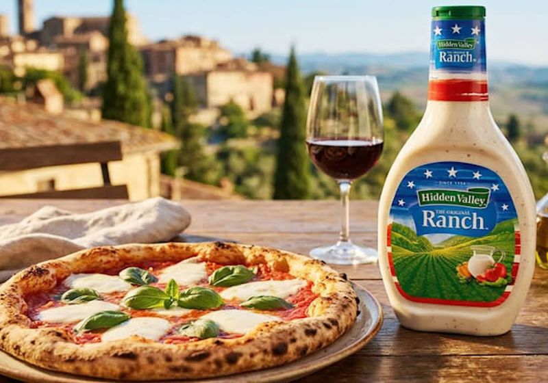 A marca Ranch vai levar duas duplas de infuenciadores para viagem de graça pela Europa para testar molhos da empresa em comidas locais. Inscrições abertas. - Foto: Hidden Valley Ranch