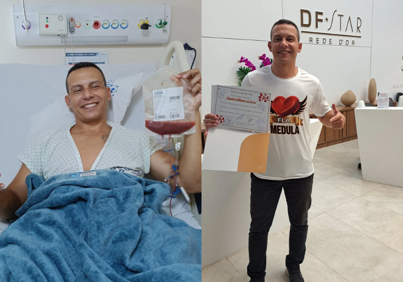 O brasileiro doou medula óssea três vezes ao longo dos últimos anos e foi um verdadeiro herói para várias pessoas dentro e fora do país - Foto: redes sociais