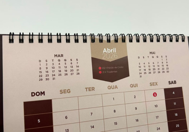 Confira os feriados nacionais e regionais marcados para o mês de abril. - Foto: Massa.com.br