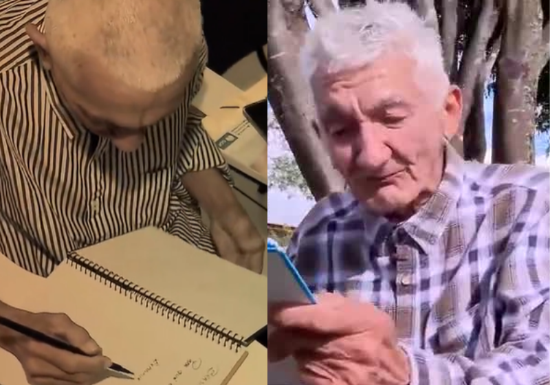 Seu José é uma inspiração! O idoso tem 69 anos e foi aprovado na UnB. Lindo de se ver - Foto: R7