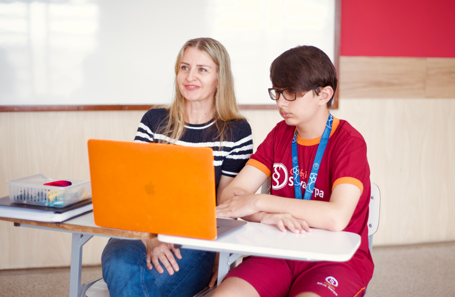 A mãe de Bernardo, Luzia de Fátima Manfredini, diz que foi gratificante ver a aprovação. - Foto: Letícia Lôpo