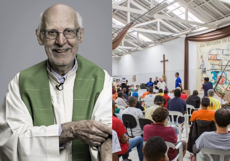 O centro comunitário do Padre Julio Lancellotti não será mais fechado, segundo a Prefeitura de SP - Foto: redes sociais