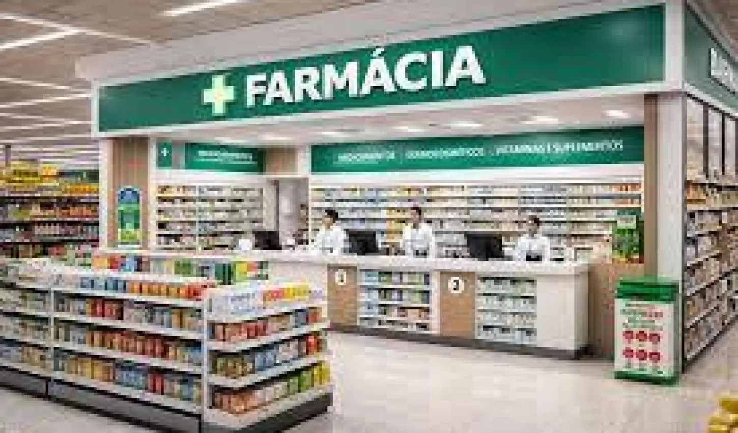 Existirão regras específicas para a venda de medicamentos em supermercados - Foto: reprodução