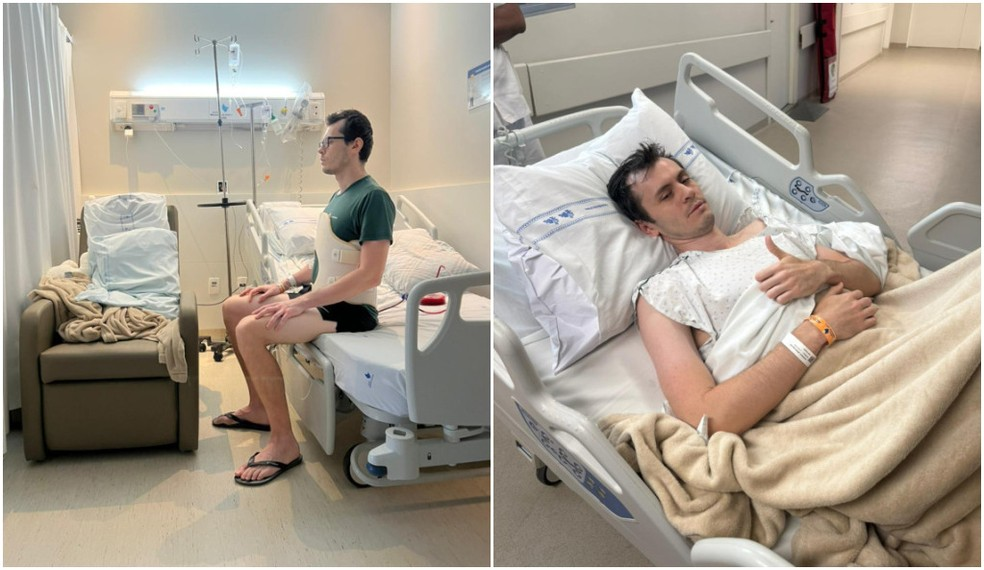 Rodrigo Bulso, 33, descobriu um melanoma amelanótico com múltiplas metástases — Foto: Arquivo Pessoal