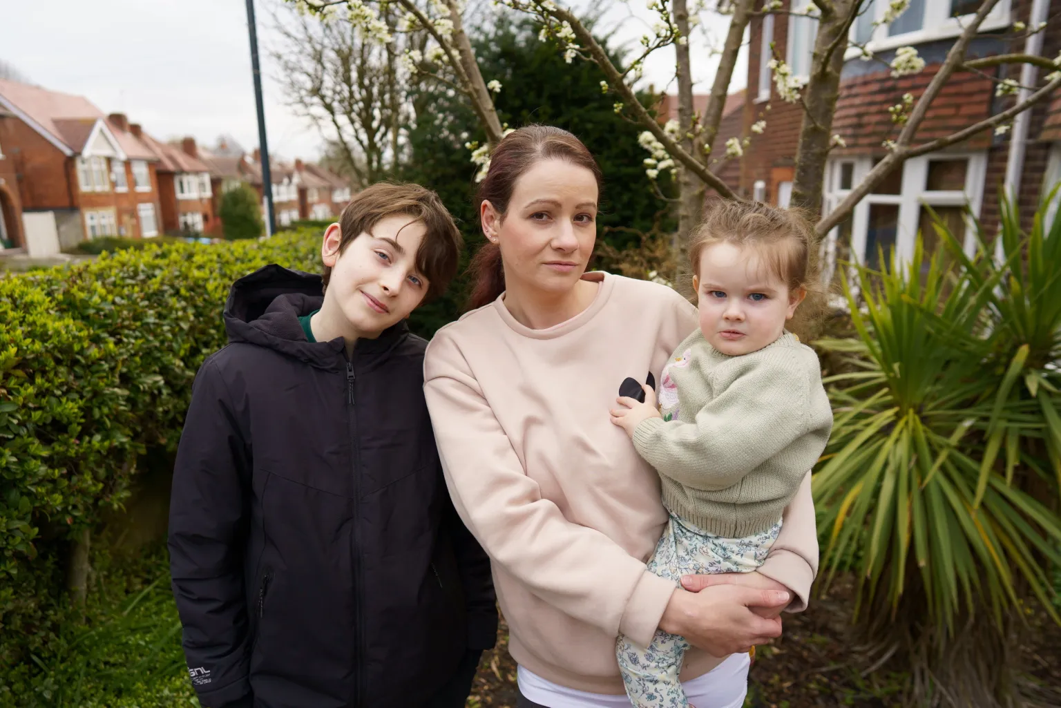 Hannah e os dois filhos - Foto: arquivo pessoal