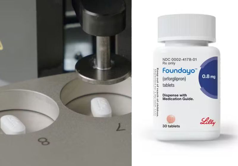 Foundayo, o Mounjaro em pílula aprovado pela FDA, pode ser usado a qualquer hora, tem menos efeito que a injeção e será mais barato nos EUA. - Fotos: divulgação/Lilly