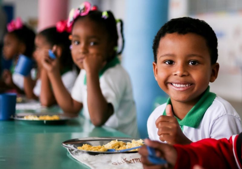 A fome infantil caiu no Brasil: passou de 2,5 milhões de crianças em insegurança alimentar grave, em 2023, para 1,8 milhão em 2024, segundo o MDS. - Foto: Lyon Santos / MDS