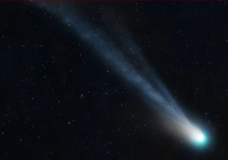 O primeiro evento será no dia 17 de abril: o novo cometa C/2025 R3 vai atingir a melhor visibilidade daqui da Terra e terá cauda brilhante. - Foto: Javier Zayas Photography/Getty Images